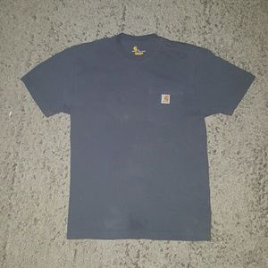 Men's Carhartt pocket tee t shirt size SMALL